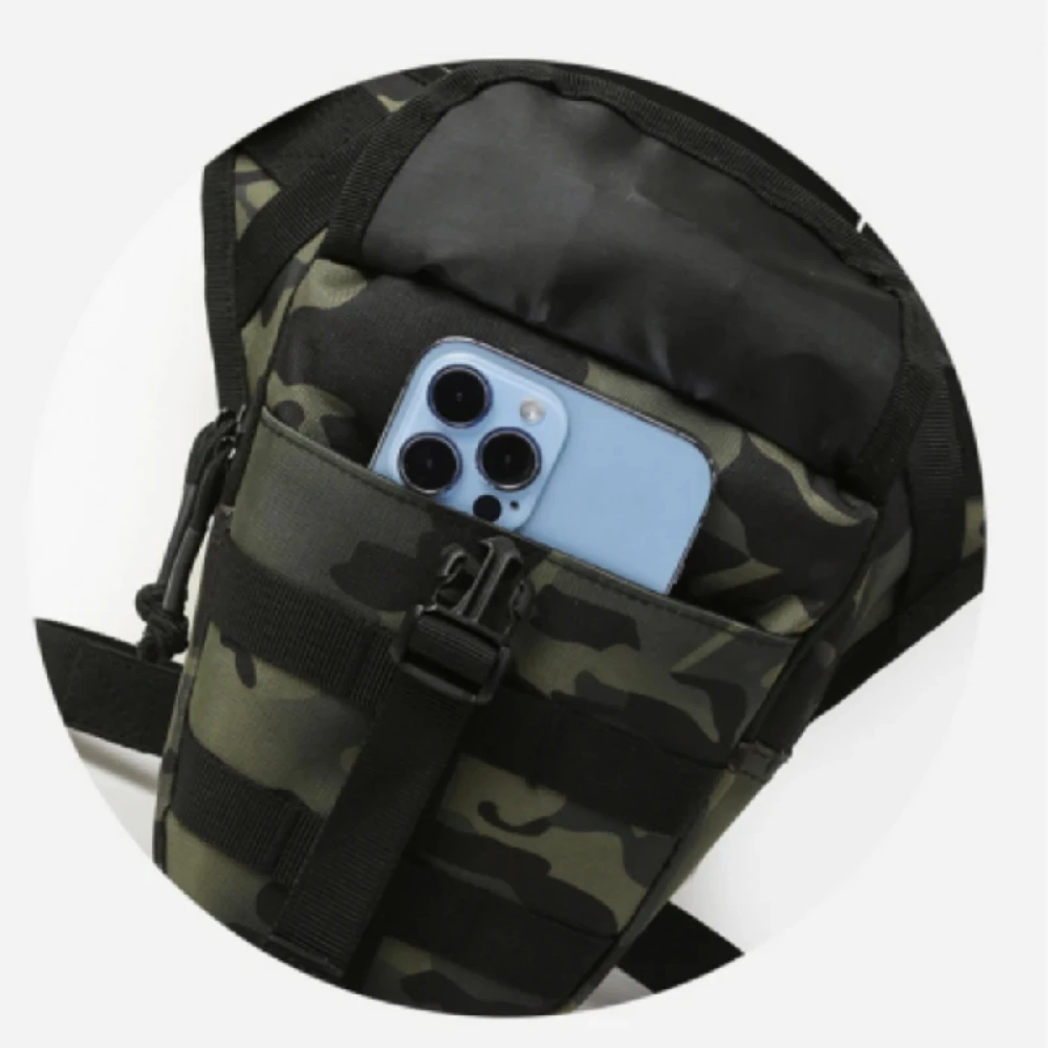Fishing Lure Fishing Tackle Leg Pocket Multifunctional Tactical Waist Pack Cycling Chest Bags Outdoor Travel Crossbody