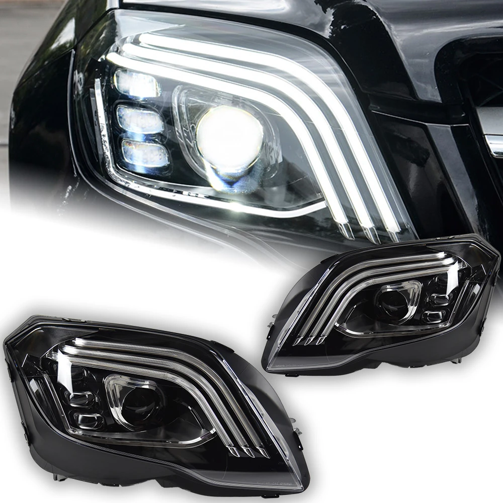 Akd Car Styling Head Lamp For Benz Glk300 Headlights 20082015 X204