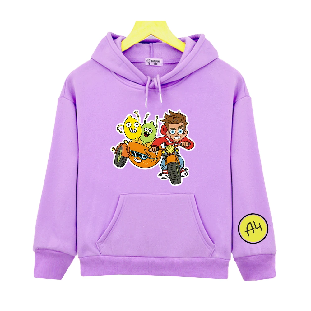 

Merch Влад A4 Cartoon Children Hoodies Kawaii Boys and Girls Children Sweatshirts Casual Cute Graphic Hooded Pullovers Kids Tops