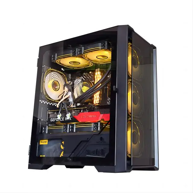 

Aotesier Gaming PC All In One Computer i7 I5 I3 CPU All-In-One Computer Desktop with intel core A8 7680 CPU 16GRAM 500G SSD game