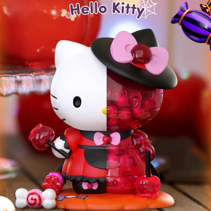 

Sanrio Candy Elf Series Blind Box Kuromi Cinnamoroll Hello Kitty Mystery Box Anime Figur Figure Model Toy Ornament Gift