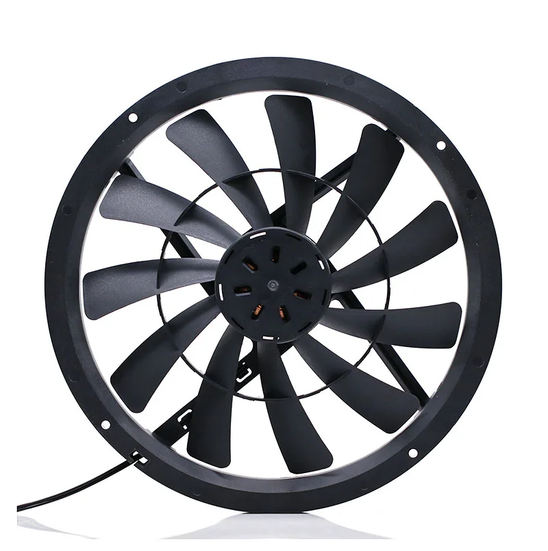Ventilador de Refrigeração Grande Tamanho 250 mm 25cm dc 12v 1200 Rpm 40dba Molex 4d 250x30 mm Alto Fluxo de ar do Plutônio Calcula o Difusor de Exaustão da Planta do Animal de Estimação - Imagem 2