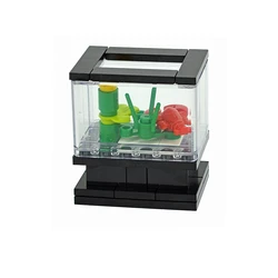 City Friend Creative Building Blocks Set - Plant and Tree Accessories (Fish tank B 1set)