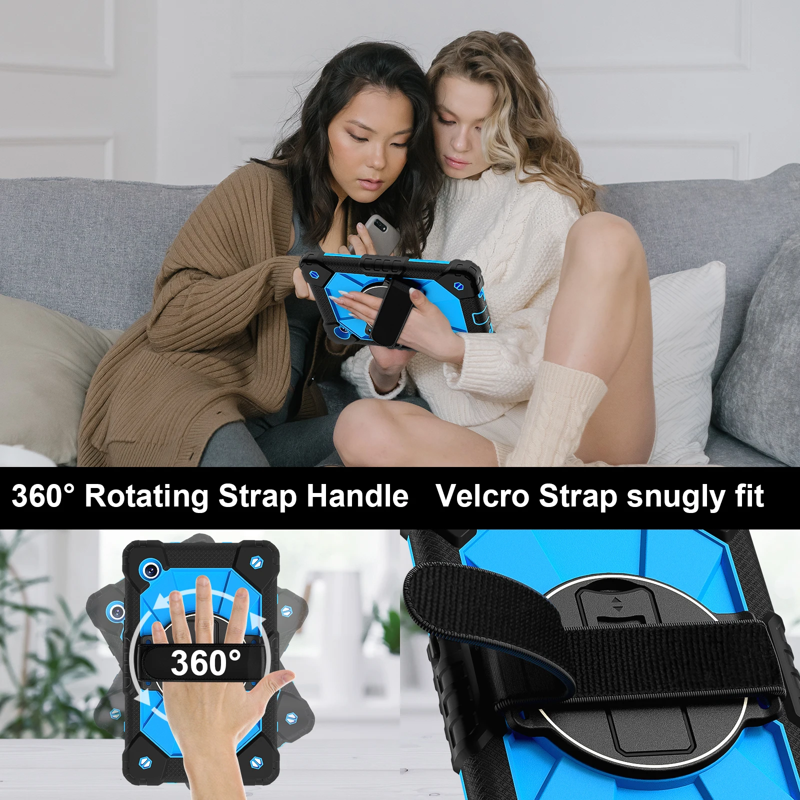 Rotatable Heavy Duty Armor Stand Cover with Shoulder Strap
