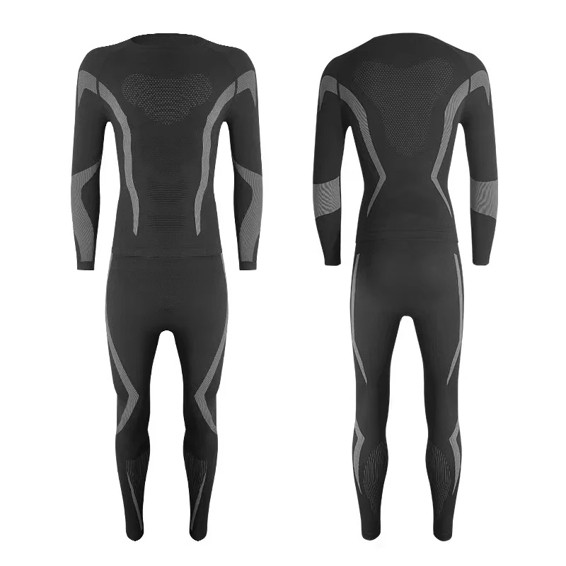 Men's & Women's Thermal System Baselayer Set Moisture-Wicking Anti-Odor with Seamless Design for Ski & Winter Sports