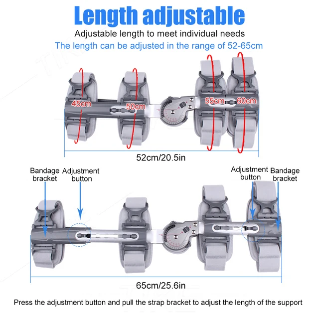 Tike Rom Csuklós Térdtartó Immobilizáló Ortózis Stabilizátor Acl Mcl Pcl Sérüléshez, Az Ortopédiai Rehabilitációs Poszt Helyreállítási Támogatása - Image 6