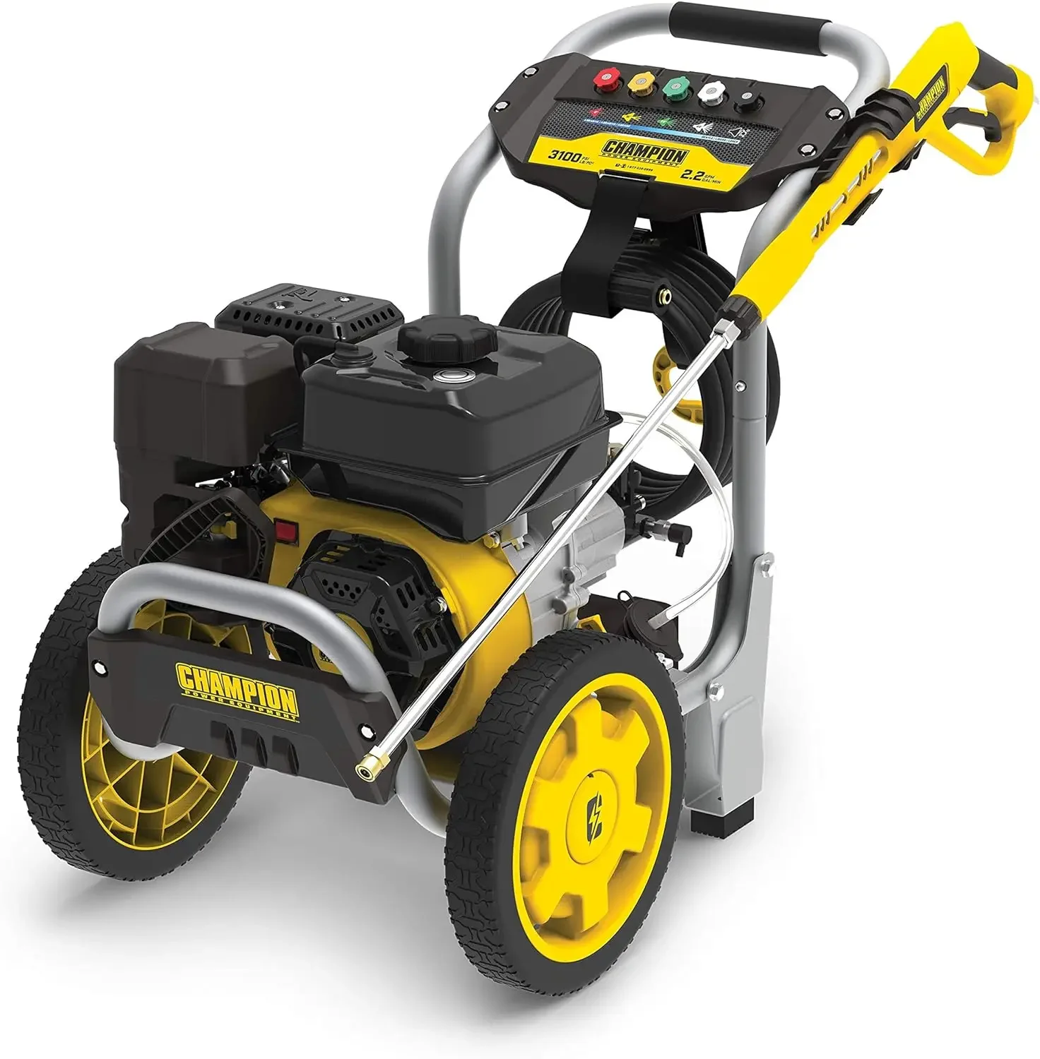 

New Champion Power Equipment 3100-PSI 2.2-GPM Low Profile Gas Pressure Washer Quick-connect gun | USA | NEW