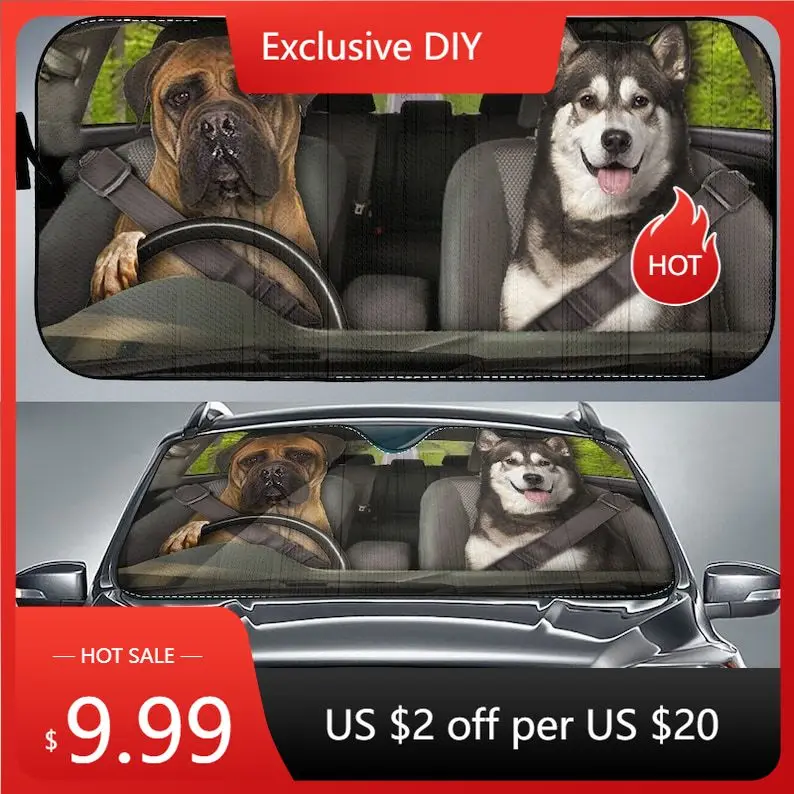 

Автомобильный солнцезащитный козырек для собак, 1 шт., автомобильный солнцезащитный козырек, автомобильный декор, принт на заказ, автомобильные аксессуары, щенок, домашние животные, влюбленные домашних животных, Собака Мама, Do