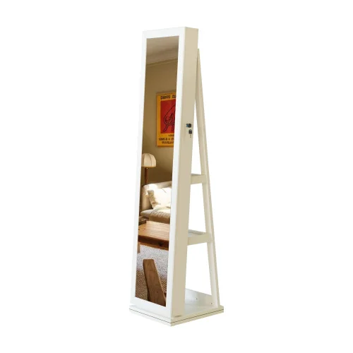 Full-Length Mirror with Jewelry Cabinet 2