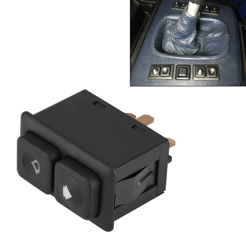 Per E23 E24 E28 E30 Interruttore Alzacristallo Elettrico 61311381205 5 Pin D7Ya