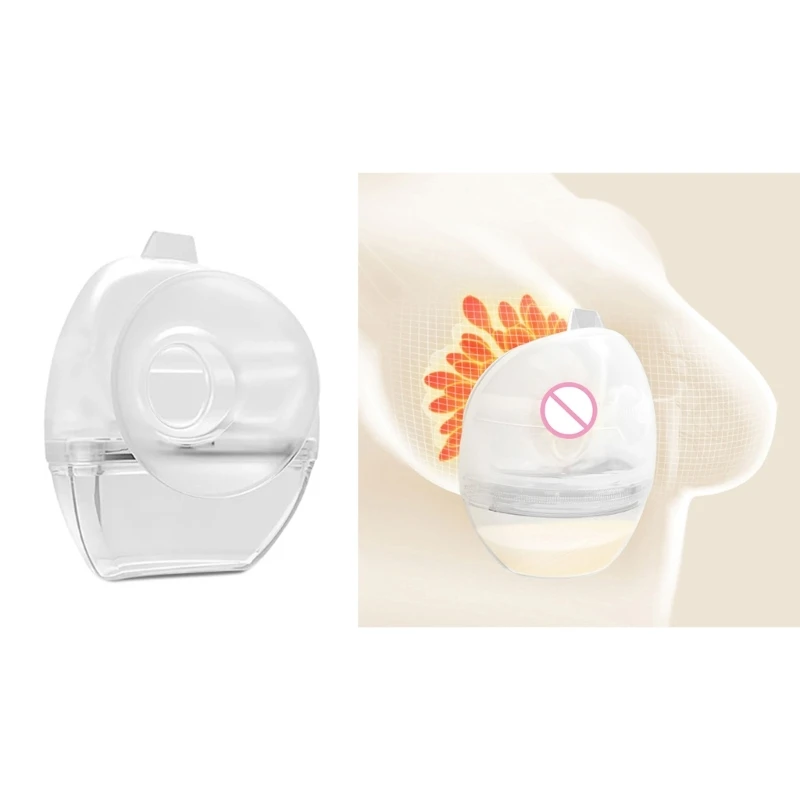 Wearable Breast Milk Collection System Practical and Effective Breast Milk Collector Portable Catcher 50ML Capacity breastmilk collecter