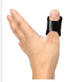 Finger Splint Pain Relief Trigger Finger Splint Corrective Brace Adjustable Sprain Dislocation Fracture