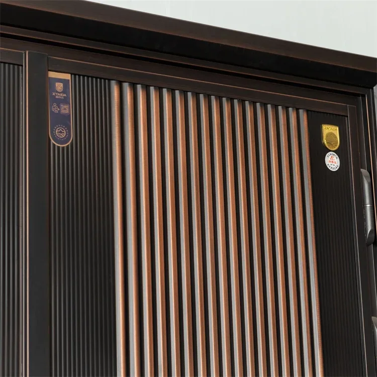 Iron Gate, Villa Garden Entrance, Stainless Steel Double Door, Customized Size, Wear-resistant, Rust Proof and Waterproof 5