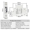 SUL180 15 Minutes Mechanical Timer 24 Hours Programmable Din Rail Timer Time Switch Relay Measurement Analysis Instruments New 2