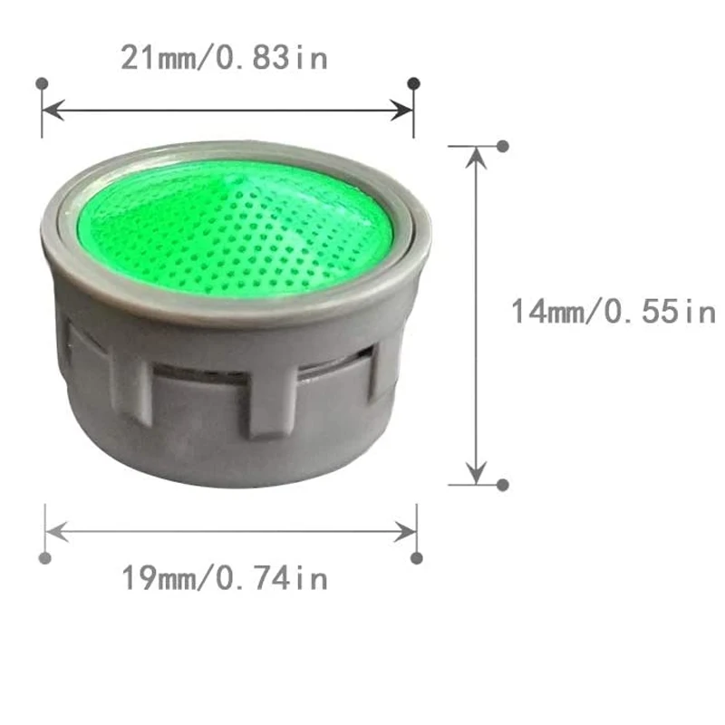 Faucet Aerator 20 Pcs Flow Restrictor Replacement Parts