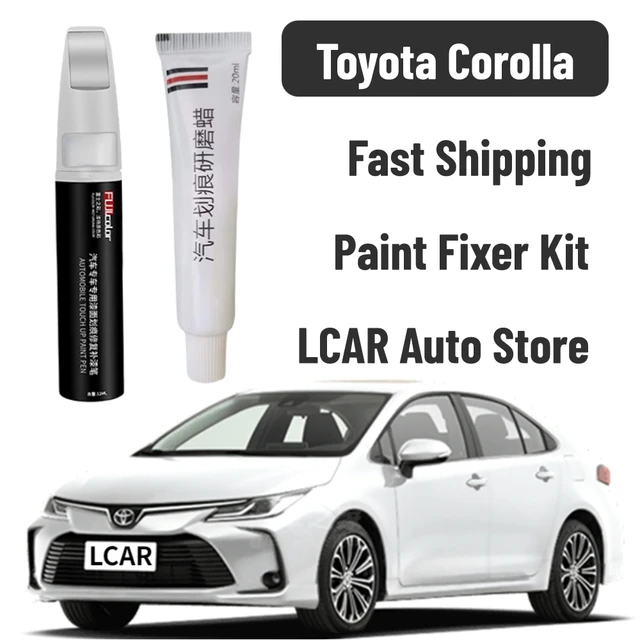 Fit For Toyota Corolla Paint Fixer Pen Car Paint Scratch Repair Pen Black  White Corolla Autos Repair Tools Scratch Remover