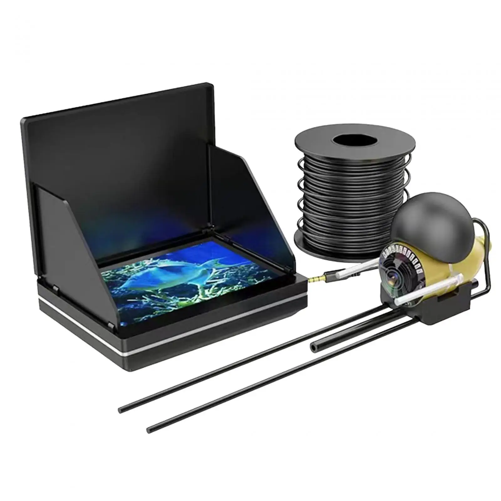 Fish Finders Portable Equipment Underwater Fishing Camera for Boat Lake Ice