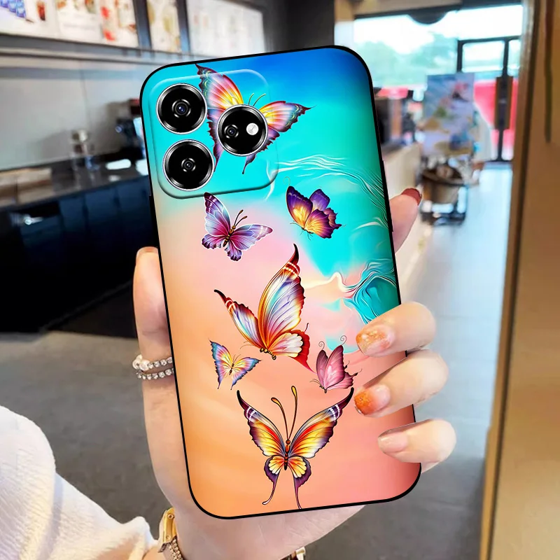 Fashionable Shockproof Silicone TPU Phone Case - Soft Protective Back Cover