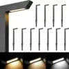 LED Low Voltage Landscape Pathway Light, 12V Premium 3000K/4000K/5000K Selectable Path Lights Wired, Modern Walkway Lights Outdo 1