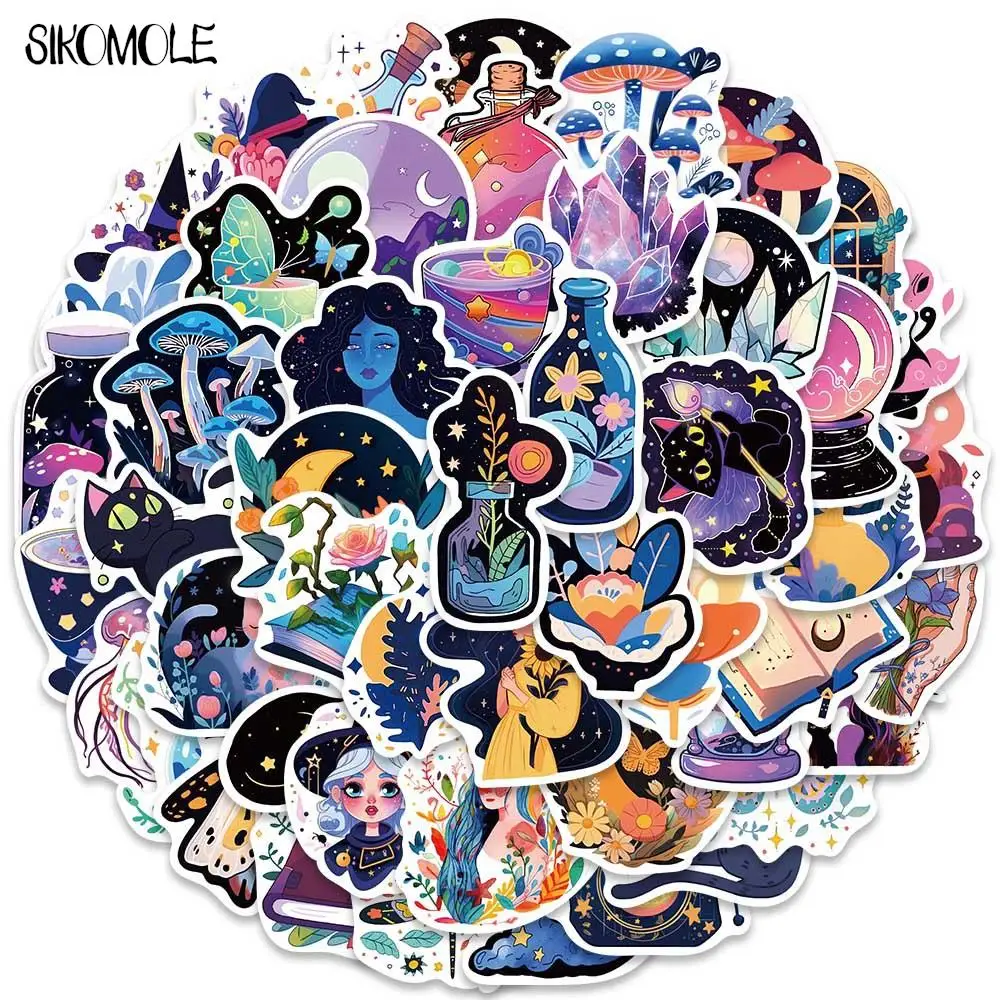 

10/30/50 шт., наклейки для багажа, холодильника