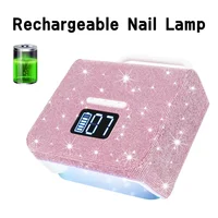 Lampe à ongles aste Pro UV LED, lampe à polymériser à séchage rapide avec affichage, lumière de vernis gel biscuits, 220W 2