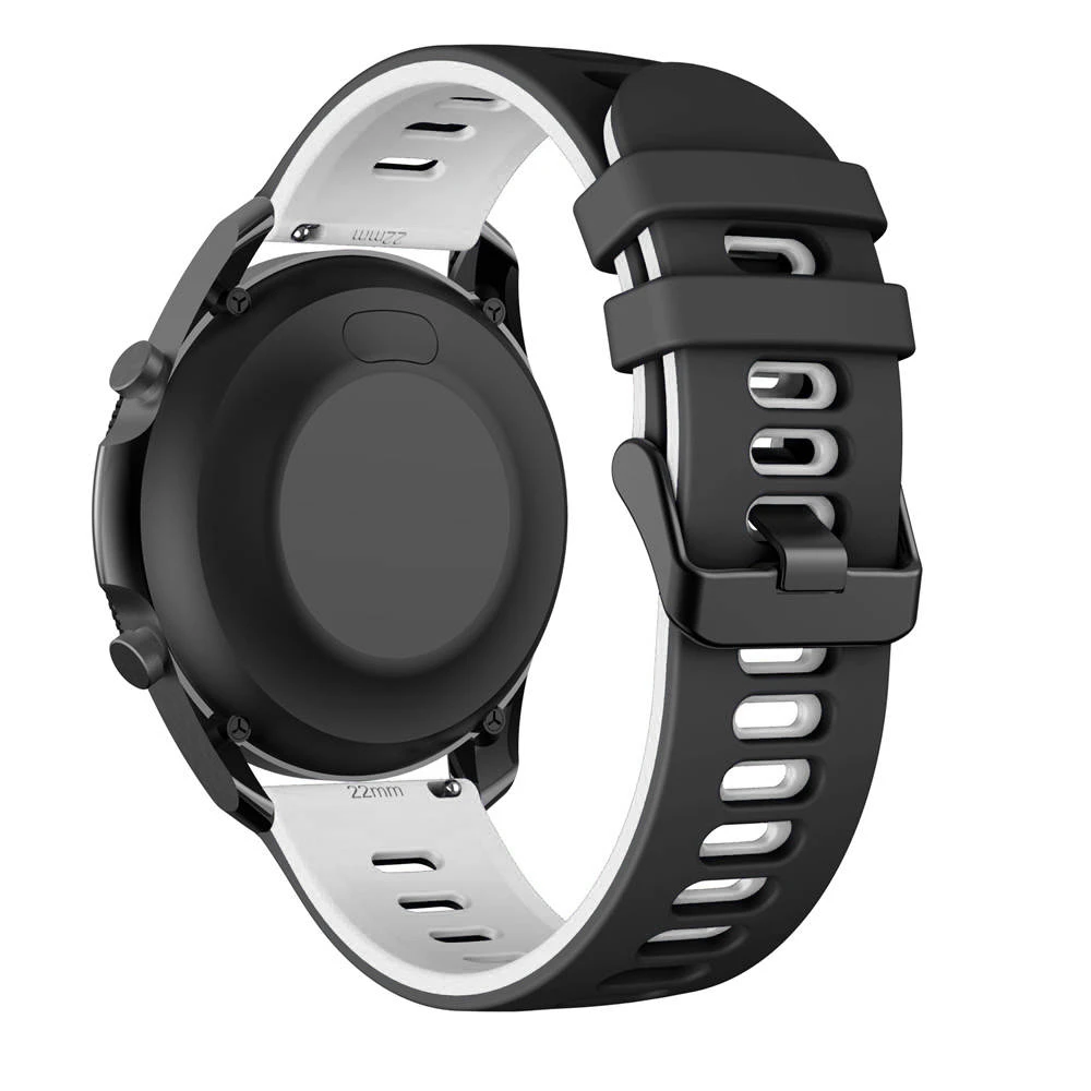 Premium 20mm Silicone Watch Strap - Elegant Replacement Bracelet Belt