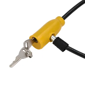 Cycling Anti-Theft Safety Bike Lock Cable Locks With 2 Keys Security Steel Wire Metal Lock For Bike Bicycle Electric Scooter 6