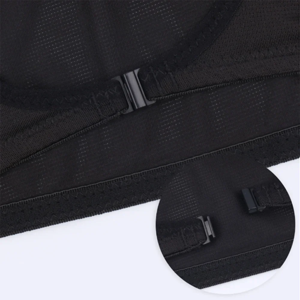 여성용 세탁 가능한 땀 흡수 조끼, 재사용 가능한 티셔츠 모양, 얇은 등 땀 패드, 통기성 겨드랑이 땀 패드