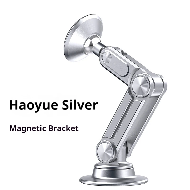 Mobile Phone Holder Car Specific Dual Pole Rotatable Magnetic Suction Holder Rearview Mirror Car Holder Smartphone Universal