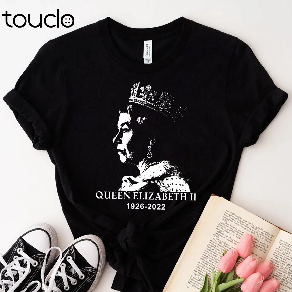 Rip Queen Elizabeth Ii 1926-2022 Camicia Resto In Pace Elizabeth Rip Majesty The Queen Xs-5Xl Regalo Personalizzato Creativo Divertente Tee
