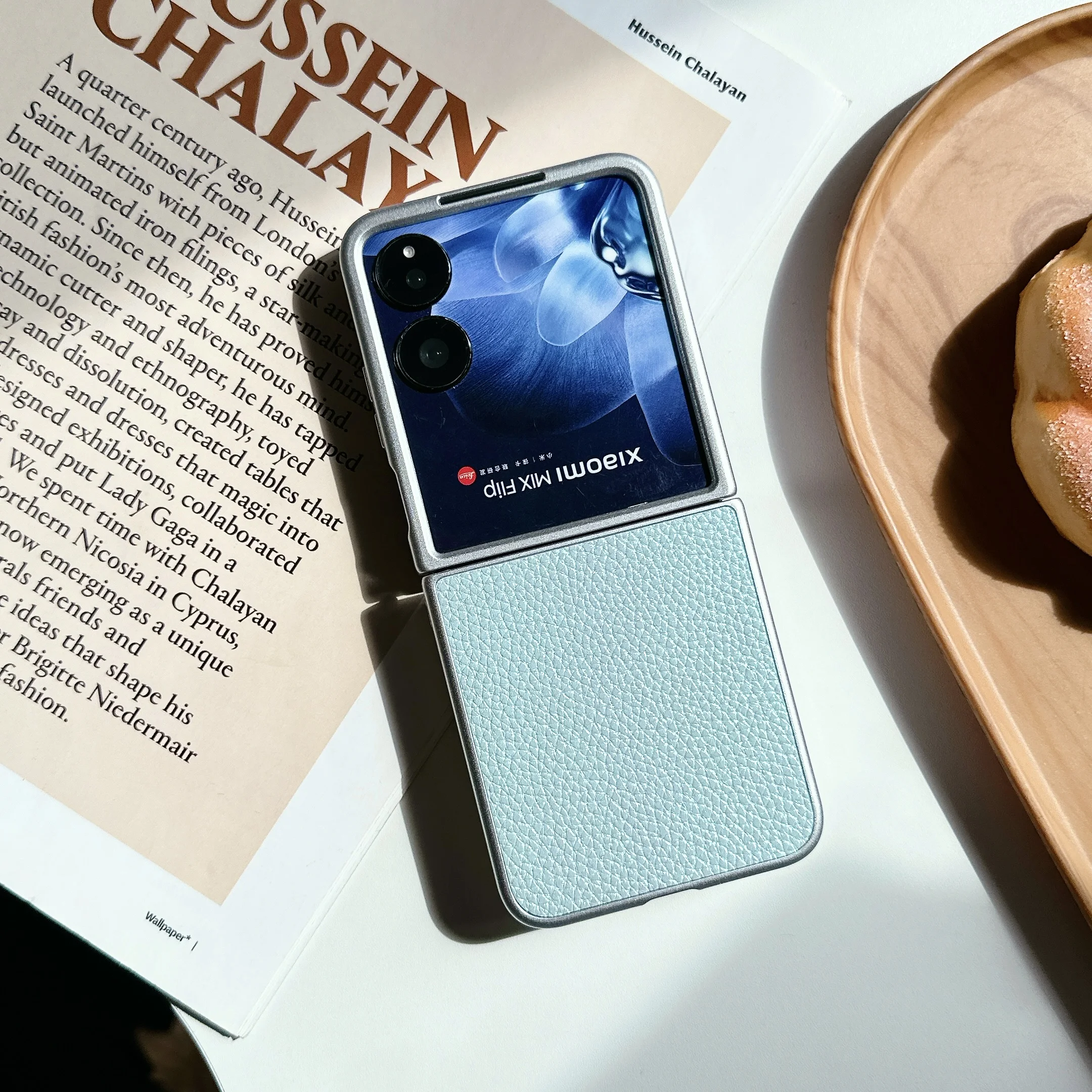 Luxury Faux Leather Ultra-Thin Shockproof Phone Case - Hard Back Cover Accessories