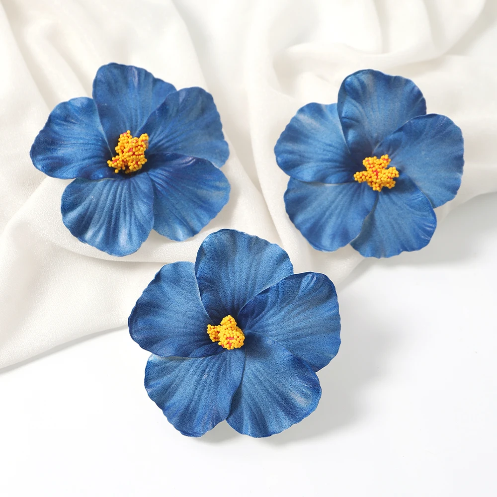 5/10 Stücke Künstliche Blumen 9,5 CM Schaum Gefälschte Blume für Wohnkultur Hochzeit Dekoration Sommer Strand Mädchen Haar geschenk Girlande Ornament – Detail 14