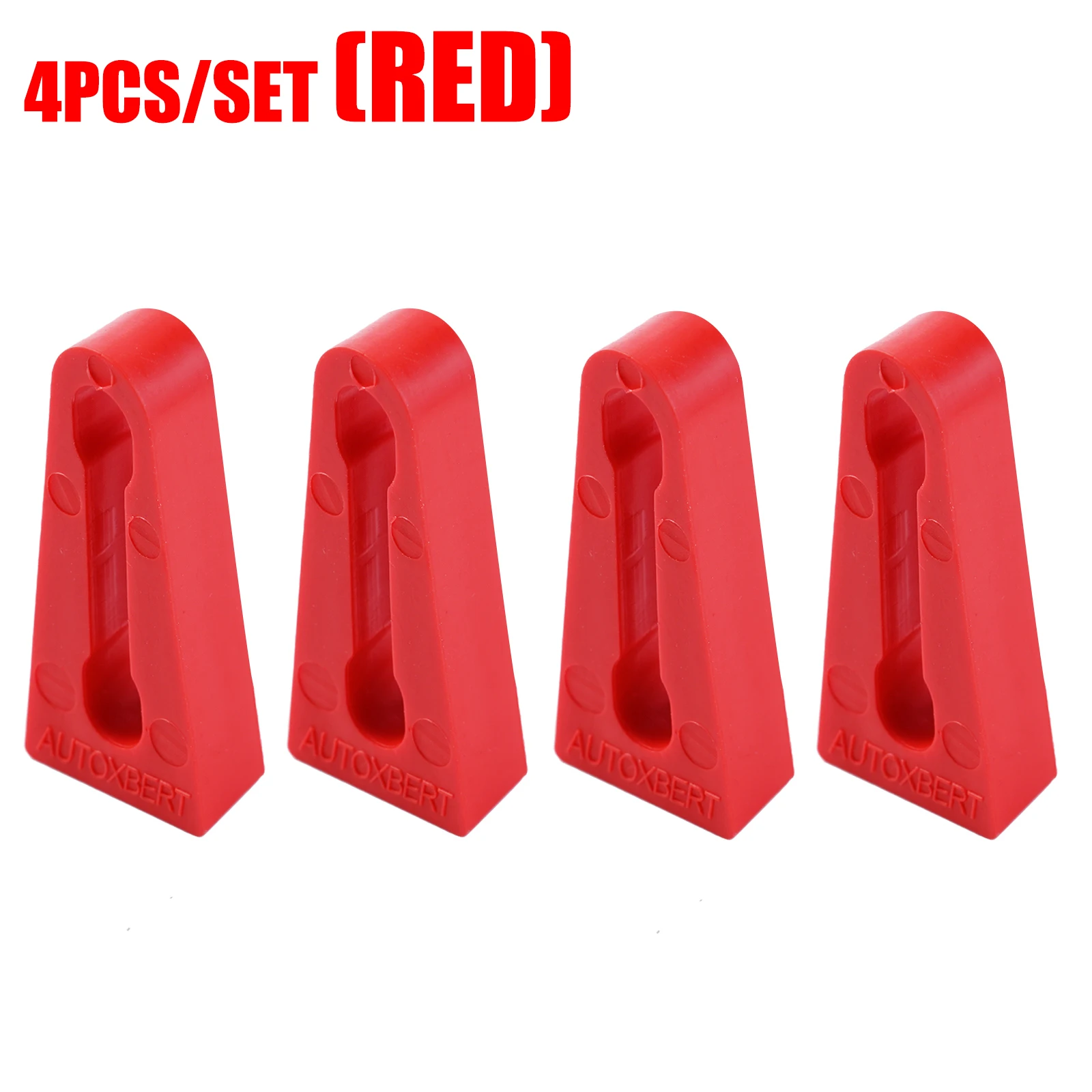 Car Door Lock Shock Absorber Rubber Pad - Noise Reduction Buffer Seal
