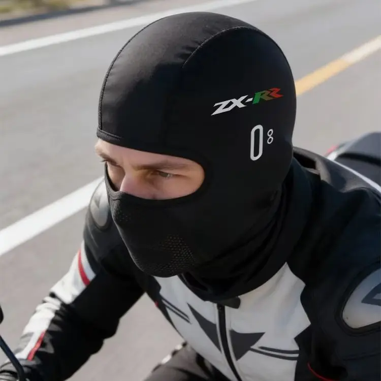 가와사키 닌자 ZX RR ZXR750 ZXR400 ZX25R 오토바이 발라클라바 여름 자외선 차단 안경 얼굴 통기성 구멍 겨울 따뜻함