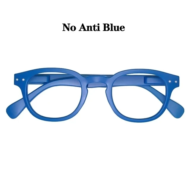 Stylish Round Frame Reading Glasses with Spring Hinge