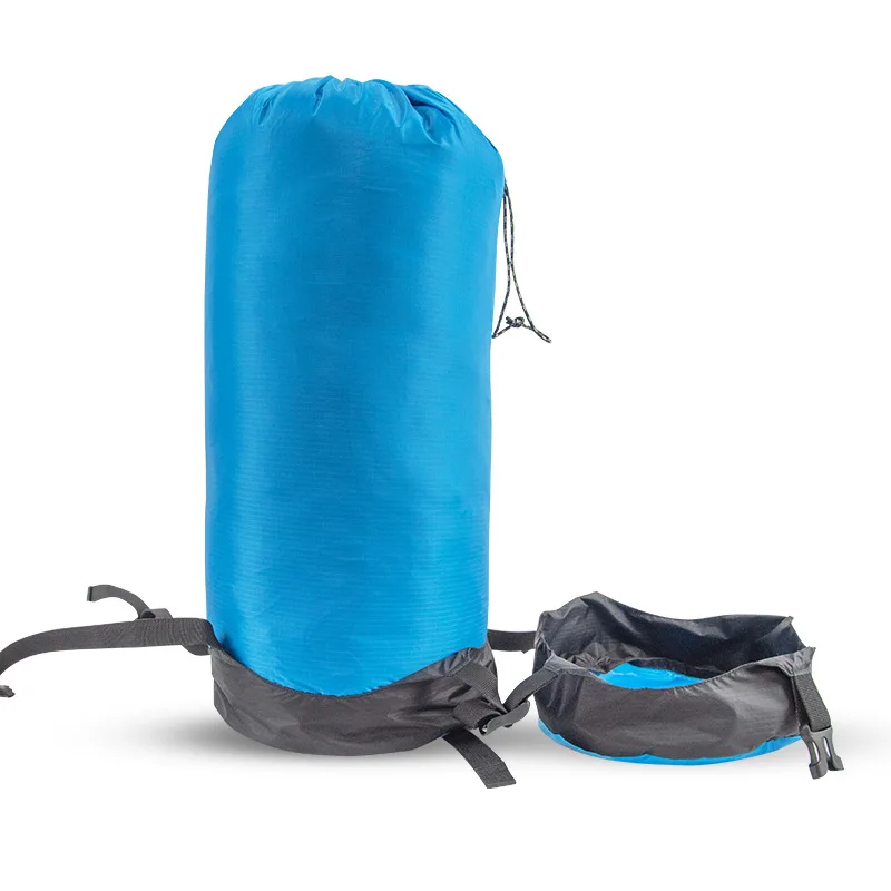 Outdoor Waterproof Sleeping Bag Compression Stuff Sack Camping Storage Compression Bag Sack for Backpacking Travel Hiking 3