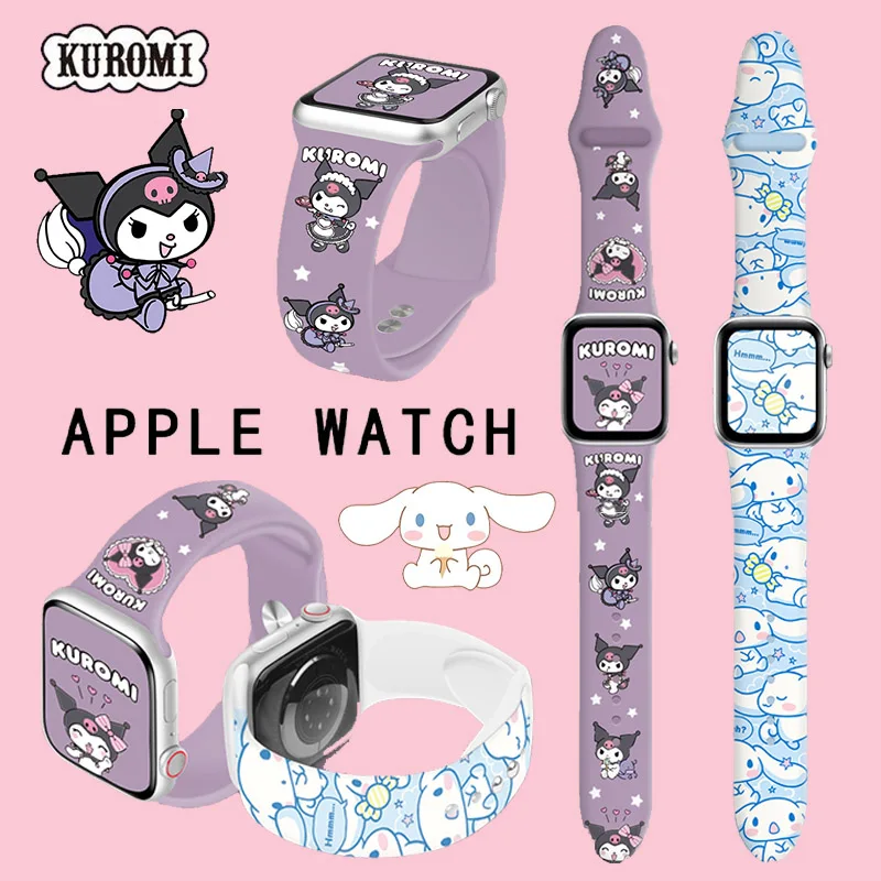 Cinnamoroll Apple Watch Band | Sanrio Cinnamoroll Clothes | Sanrio Kitty  Apple Watch - Polo Shirts - Aliexpress