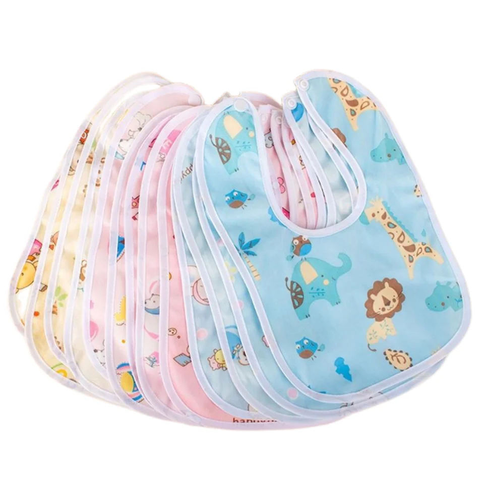 

5pc Baby Babadores Burp Saliva Towel Cartoon Bibs Bandana Waterproof Boys Girls Accessories Clothing