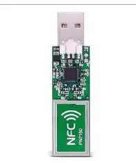 

1pcs Spot MIKROE-2540 NFC rfid converter tool USB Dongle PN7150 Development