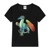 Glory the RainWing Kids T-Shi Kids Clothes Boys Girls Summer Cartoon Tops Short Sleeve Clothes 100% Cotton Baby Clothing 1