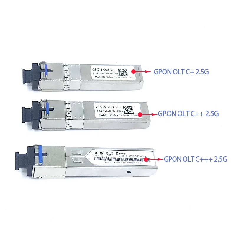 

G/EPON SFP C+ C++ C+++ PX20++++ GPON 2.5G TX1490nm/RX1310nm epon/gpon olt ont SCmodule