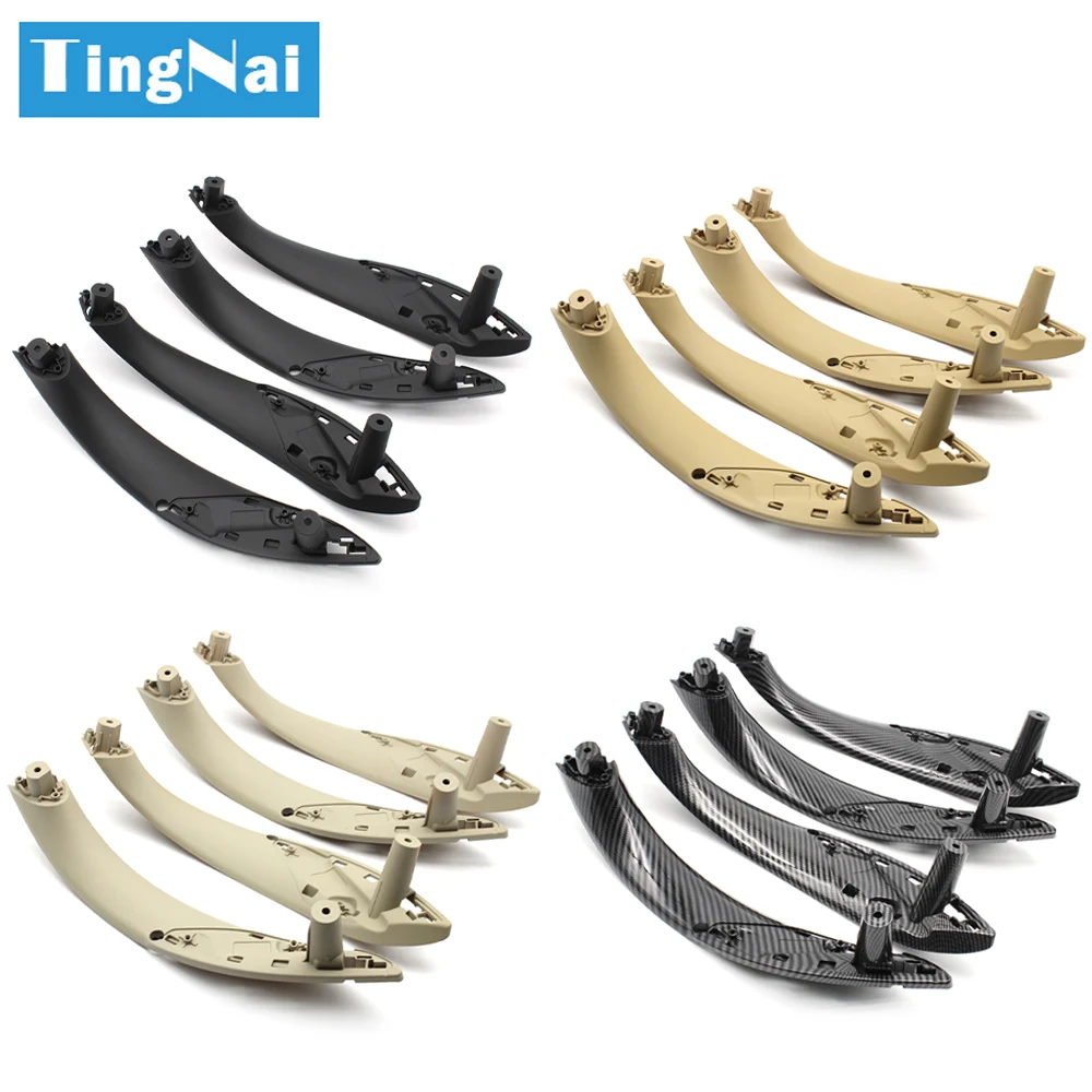 Interior Door Handle Cover Car Door Handle Inside Pull Trim Cover for BMW 3 4 Series M3 M4 F30 F31 F32 F33 F34 F35 F36 F80 F82 F83 316d 318d 320d 325d