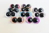 10pcs 23mm 28mm Round  Cartoon glitter toy safety eyes  doll pupil eyes with washer for handpaint eyes --color size option-T10 1