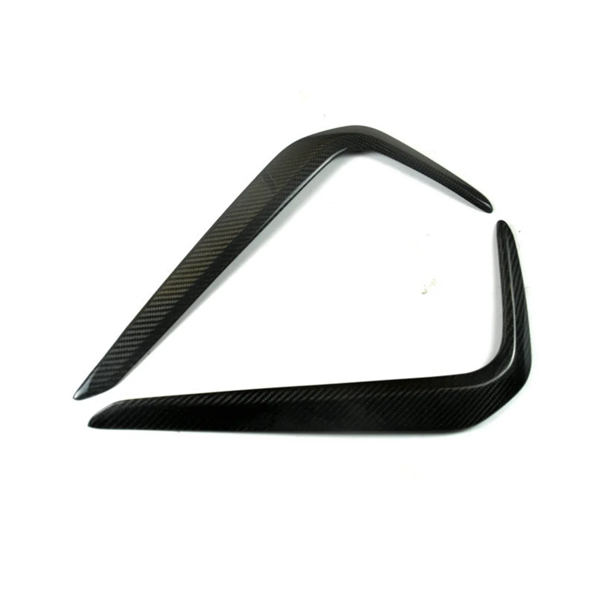 

For New 5 Series G30 G38 Special Front Fog Light Trim Front Bar Upper Wrap Angle Wind Knife Carbon Fibre