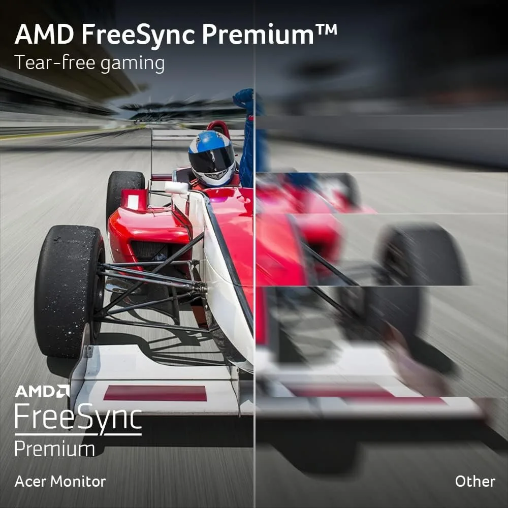 Nitro 34" UWQHD 3440 x 1440 1500R Curved PC Gaming Monitor  AMD FreeSync Premium  Up to 180Hz Refresh 2