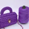 3mm Crochet Yarn Ice Rope Thread for Hand Knitting Bag Hat Shoes Woven DIY Hook Cushion Knitting Material Sewing Accessories 6