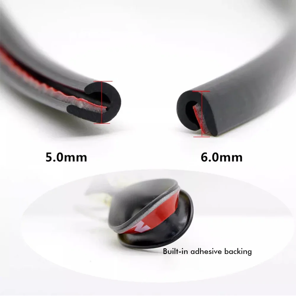 Car Door Edge Guard Strip 5M 6