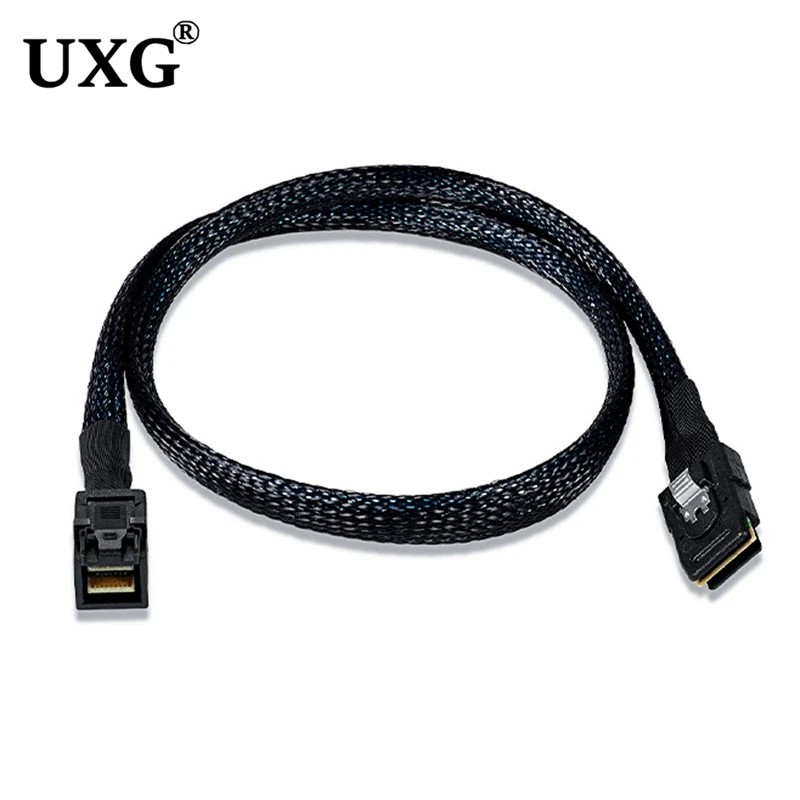 Mini Sas hd Cabo de Dados Servidor Embutido Disco Rígido Raid Cabo Mini Sas 8643 para Sff 8087 50 Centímetros 100 Centímetros 200 Centímetros - Imagem 3