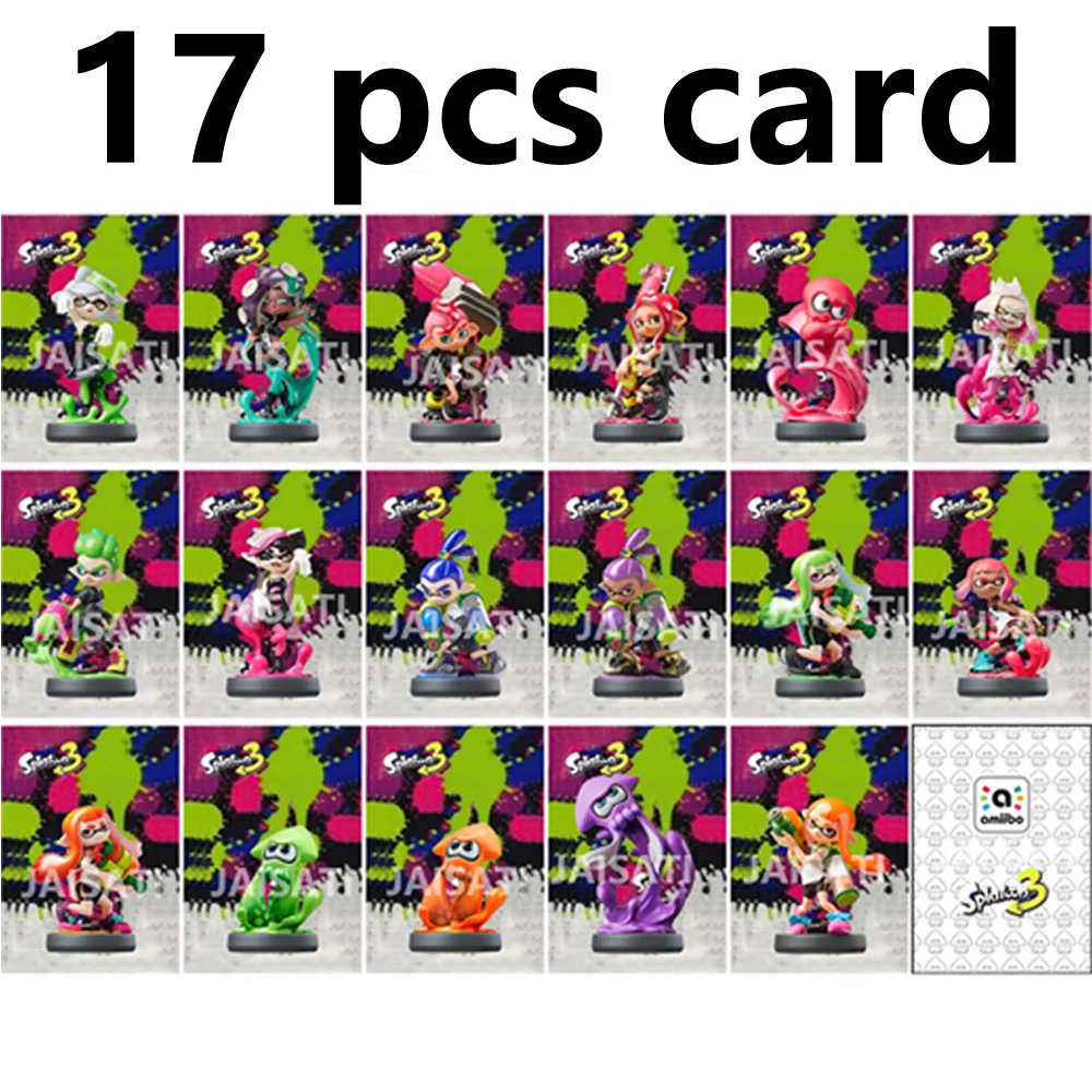 Cards Amiibos Splatoon 3 Switch Amiibo Splatoon 3 Amibo Splatoon