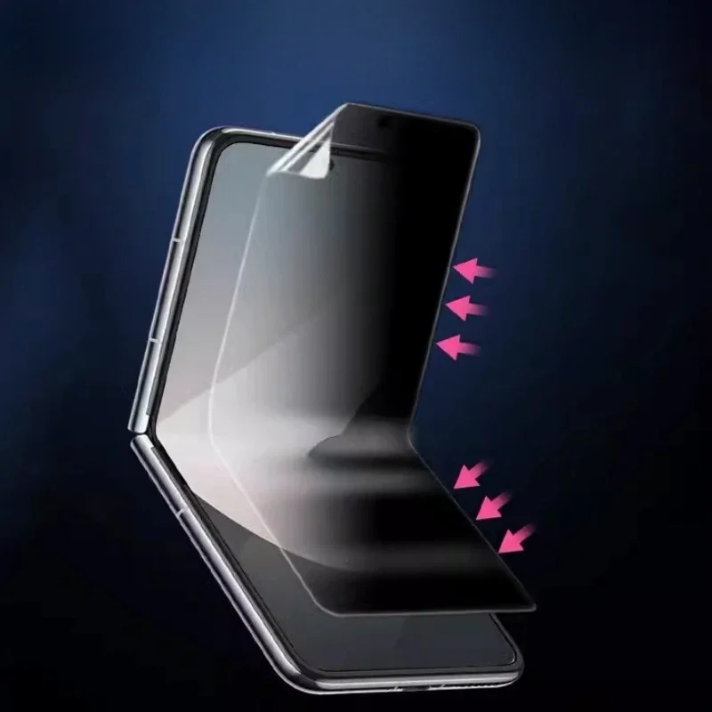 6-in-1 Privacy and Protection Film Set with Anti-Spy and Hydrogel Technology